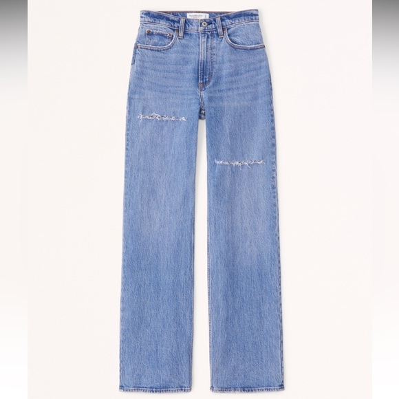 Abercrombie High-Rise 90s Relaxed Jean - Picture 7 of 7